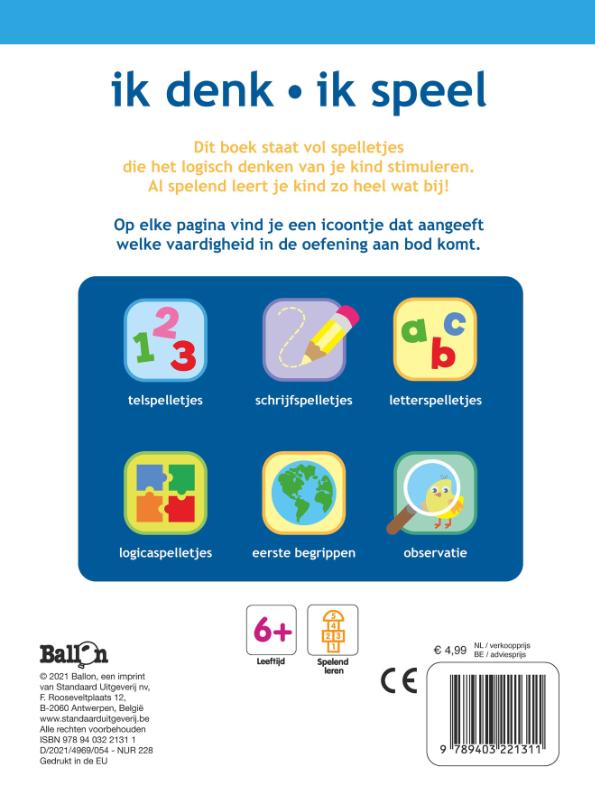 Achterkant van 6+