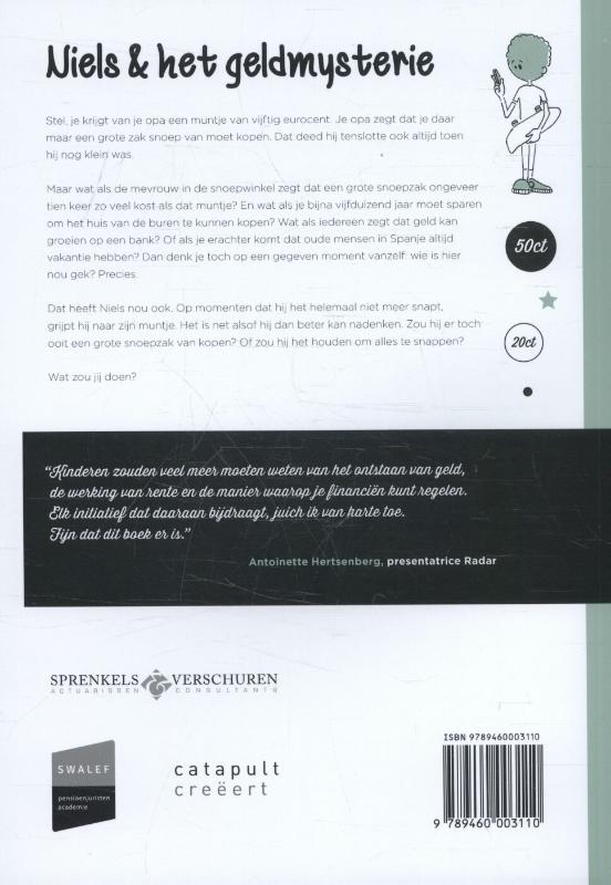 Achterkant van Niels & het geldmysterie