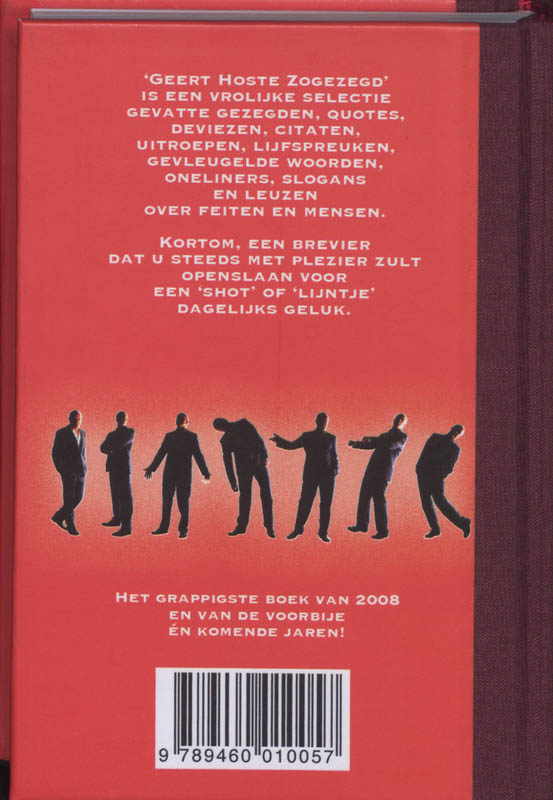 Achterkant van Zogezegd. Brevier voor het dagelijks geluk