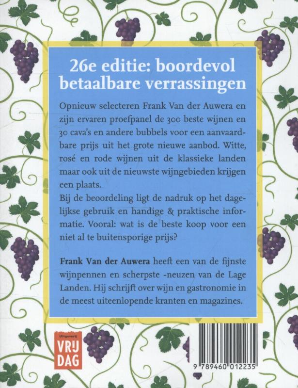 Achterkant van Wijnkoopgids 2014