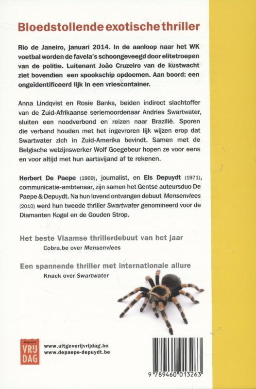 Achterkant van Tarantula