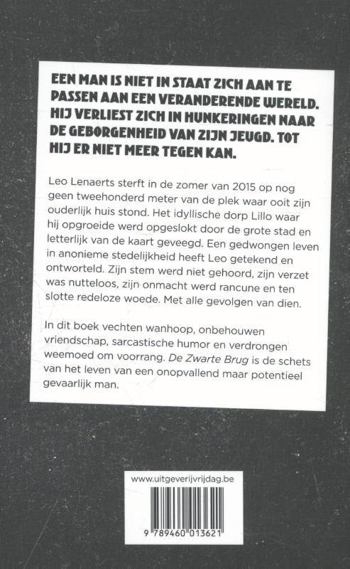 Achterkant van De zwarte brug