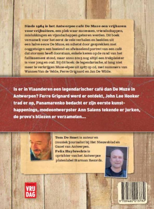 Achterkant van Luchtschippers, wereldsterren en weekendhippies