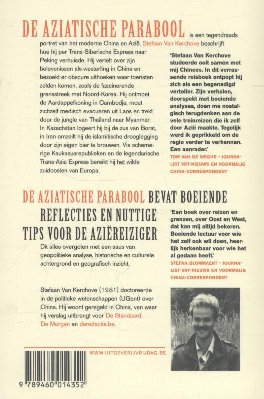 Achterkant van De Aziatische parabool