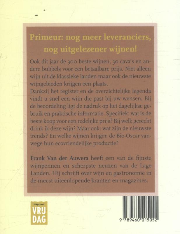 Achterkant van Wijnkoopgids 2017