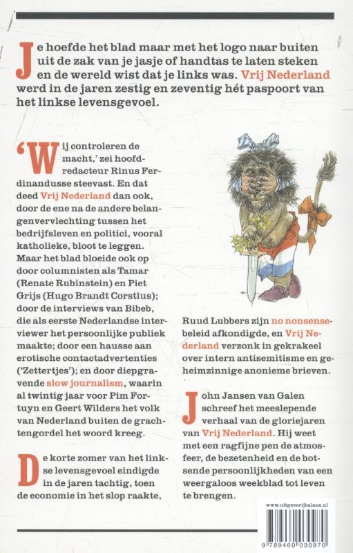 Achterkant van De gouden jaren van het linkse levensgevoel