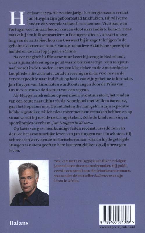 Achterkant van Jan Huygen