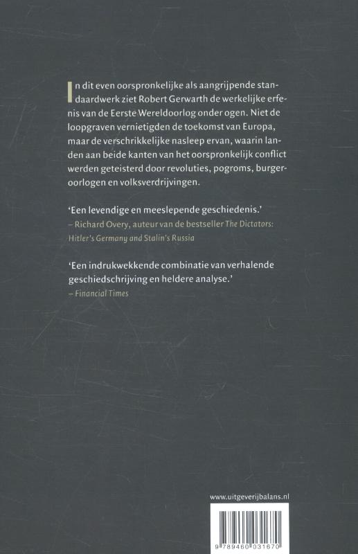 Achterkant van De verslagenen