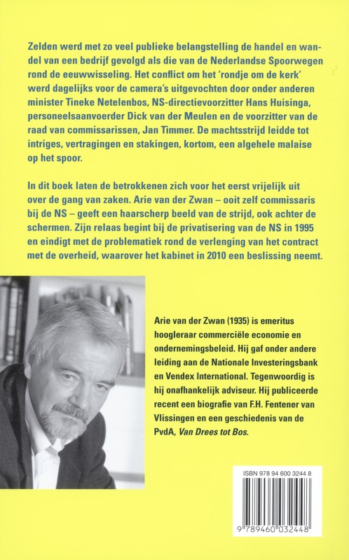 Achterkant van Handelaars in onrust