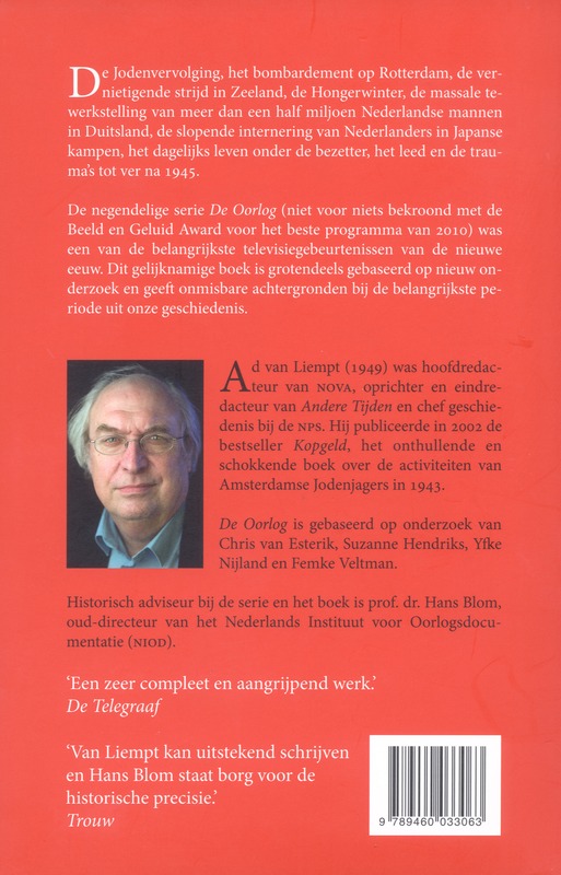 Achterkant van De Oorlog