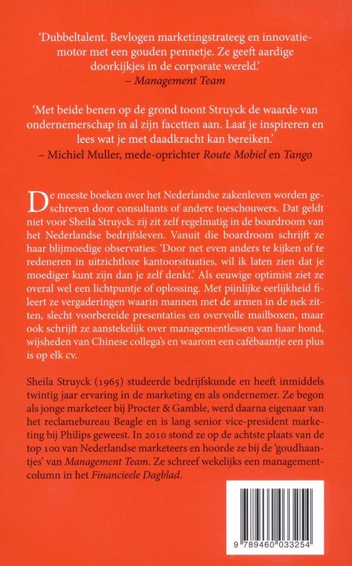 Achterkant van Vrouw in zaken