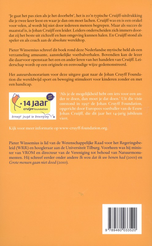 Achterkant van Je gaat het pas zien als je het doorhebt