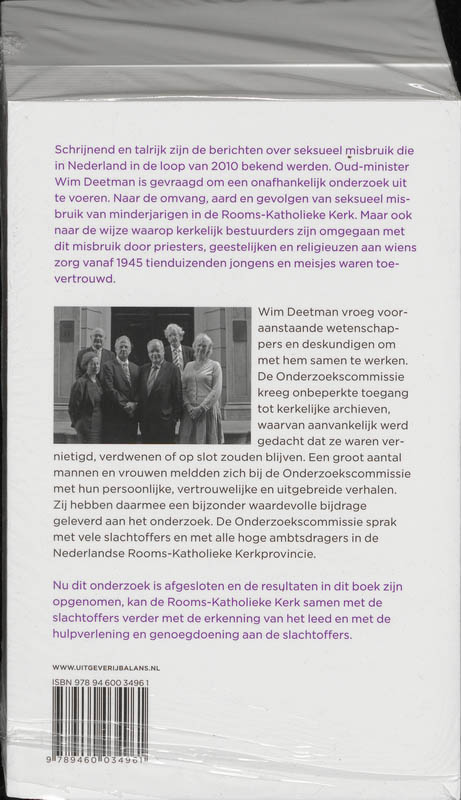 Achterkant van Deel 1 en 2