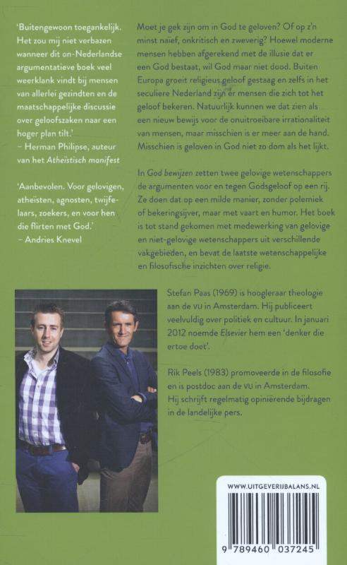 Achterkant van God bewijzen