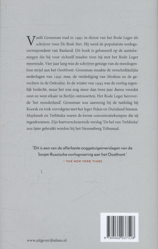 Achterkant van Een schrijver in oorlog