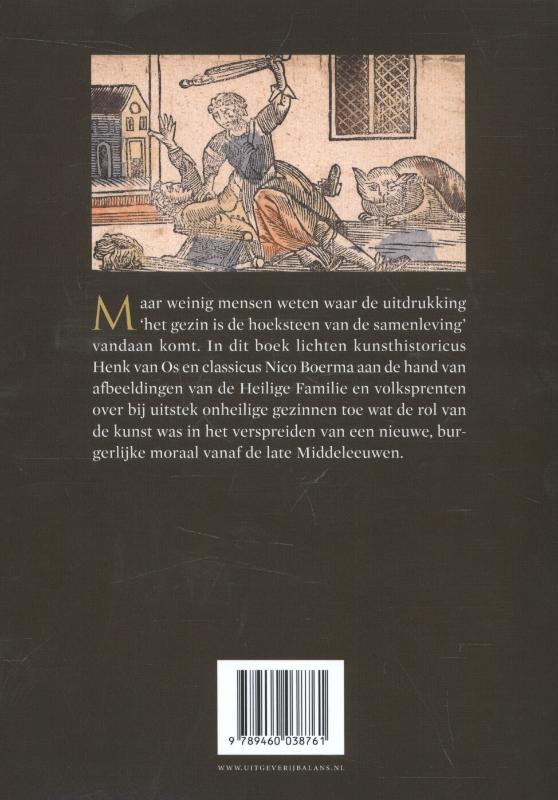 Achterkant van Heilige en onheilige families
