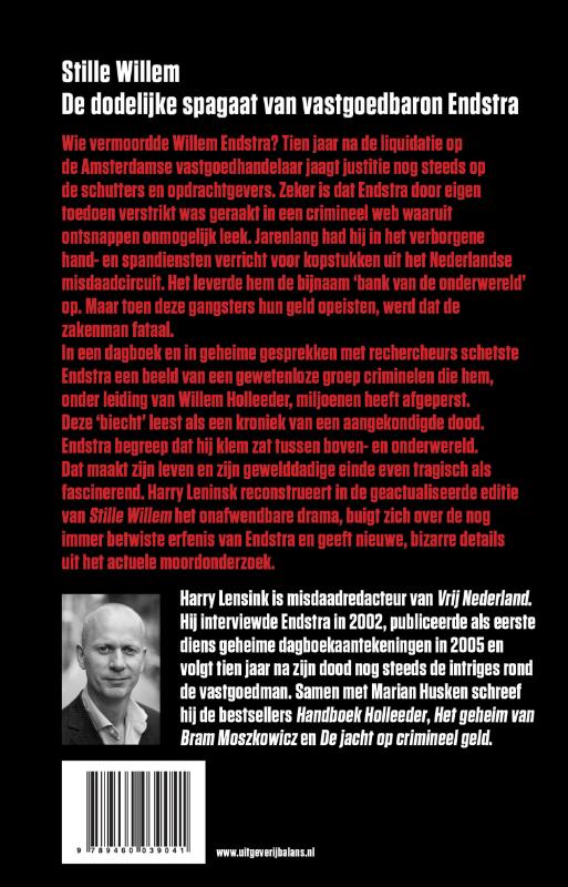 Achterkant van Stille Willem