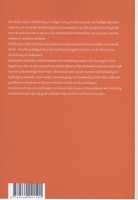 Achterkant van Verlichting in Nederland 1650-1850