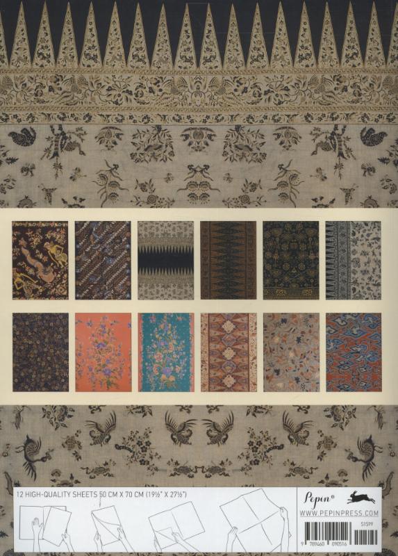 Achterkant van Batik
