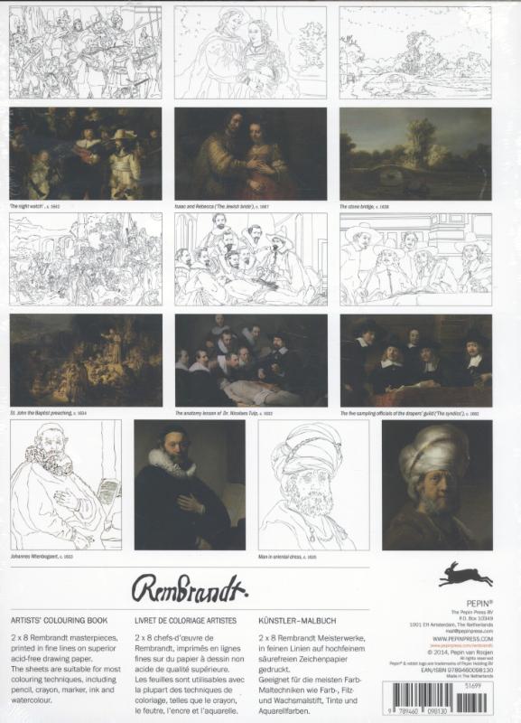 Achterkant van Rembrandt