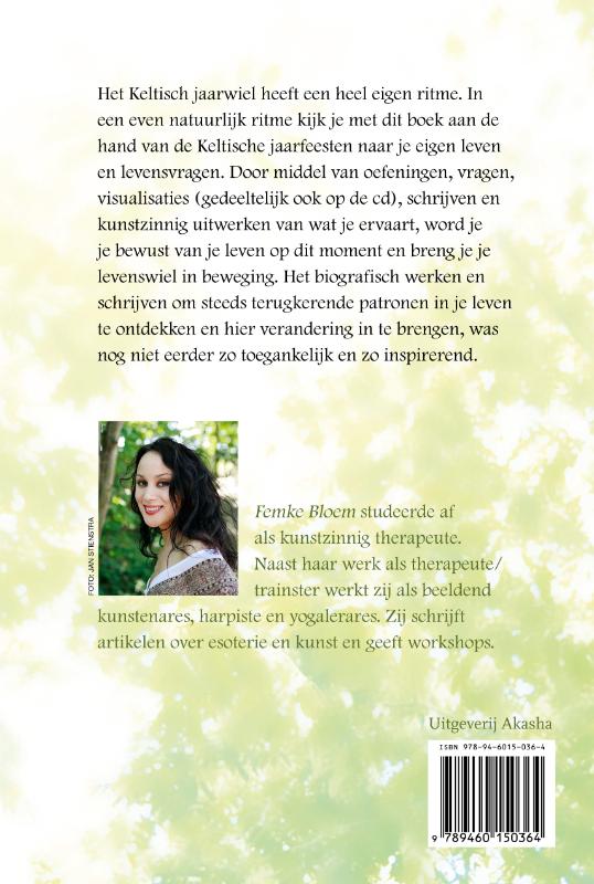 Achterkant van Je levenswiel in beweging + CD