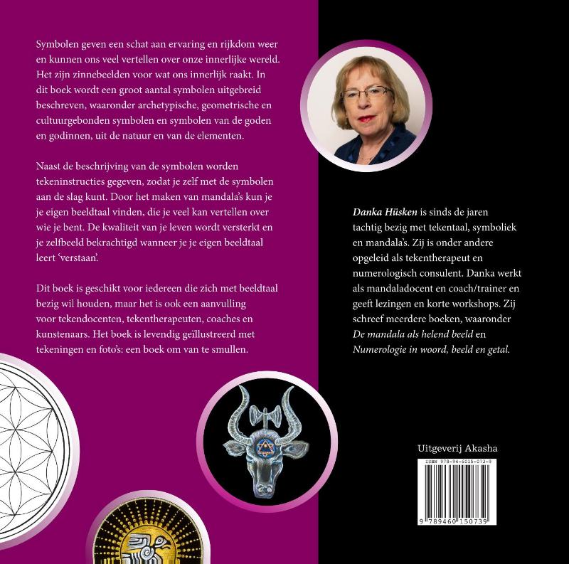 Achterkant van Basisboek symbolen in de mandala