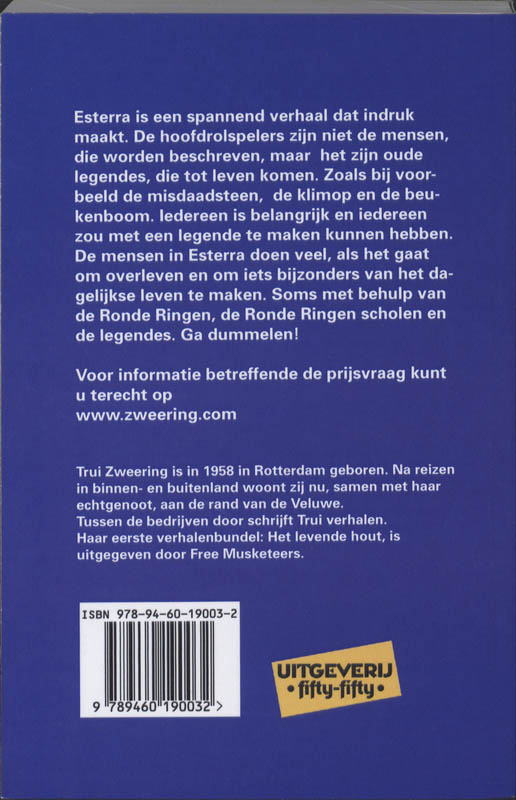 Achterkant van Esterra