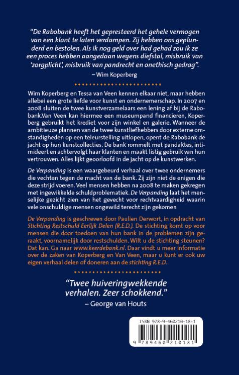 Achterkant van De verpanding