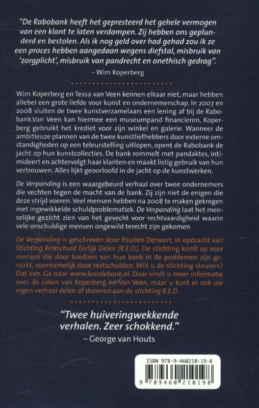 Achterkant van De verpanding