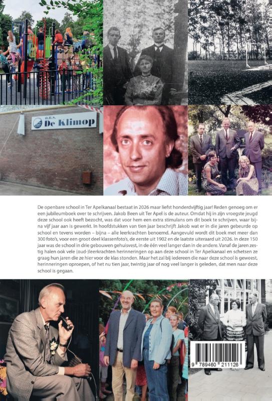 Achterkant van 150 Jaar Openbare school Ter Apelkanaal (1876-2026)