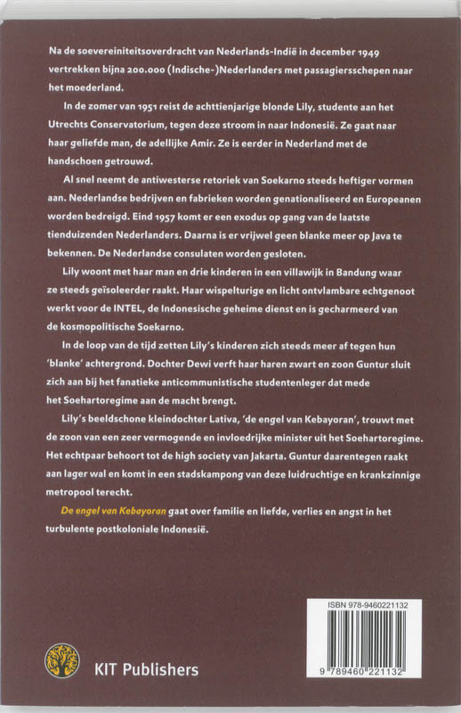 Achterkant van De engel van Kebayoran