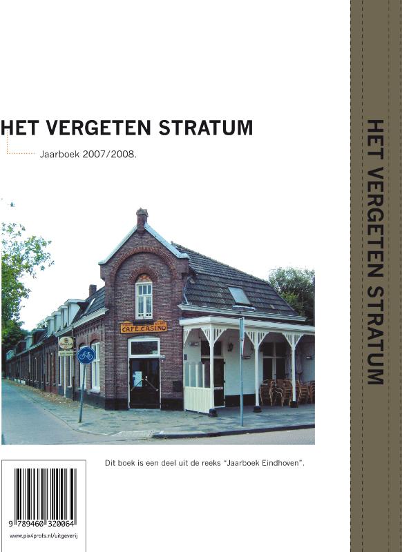 Achterkant van Het vergeten Stratum