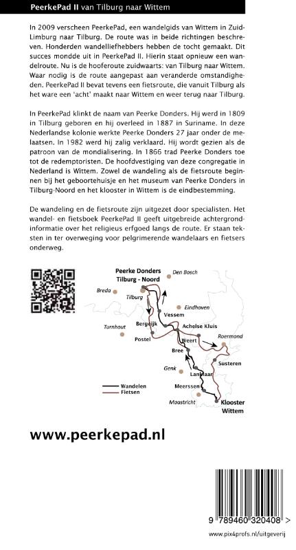 Achterkant van II van Tilburg naar Wittem v.v.
