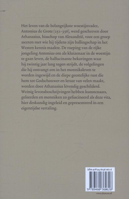 Achterkant van Antonius