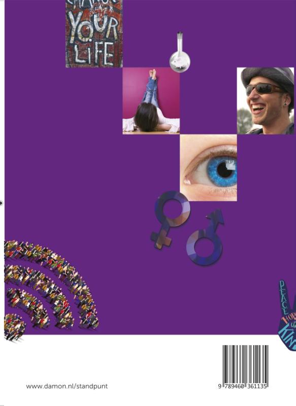 Achterkant van leerwerkboek