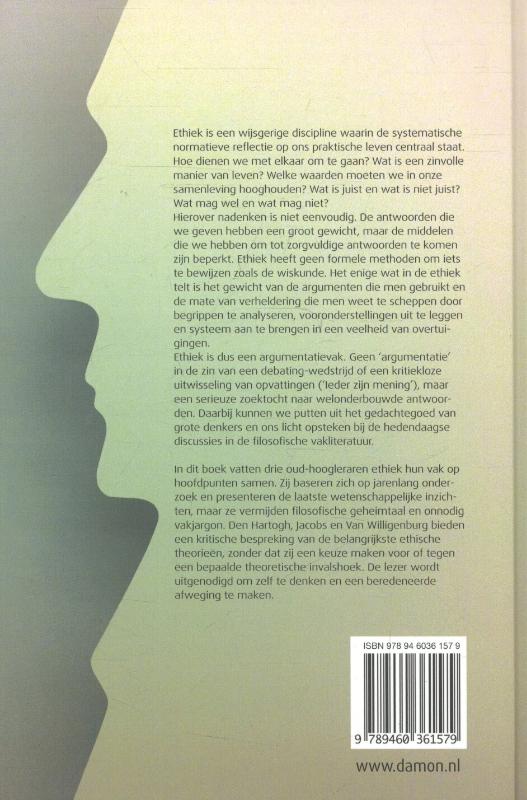 Achterkant van Wijsgerige ethiek
