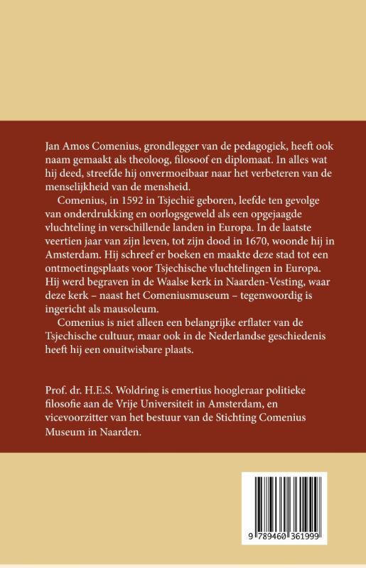 Achterkant van Jan Amos Comenius