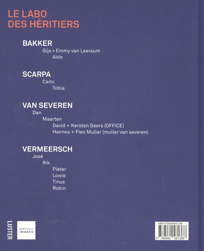 Achterkant van Le labo des Heritiers