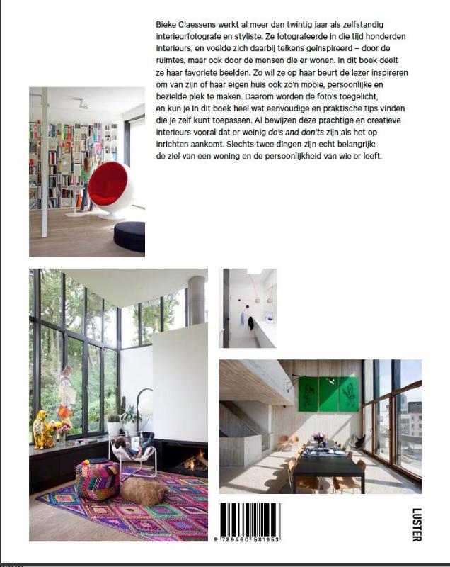 Achterkant van Wonen zoals je bent