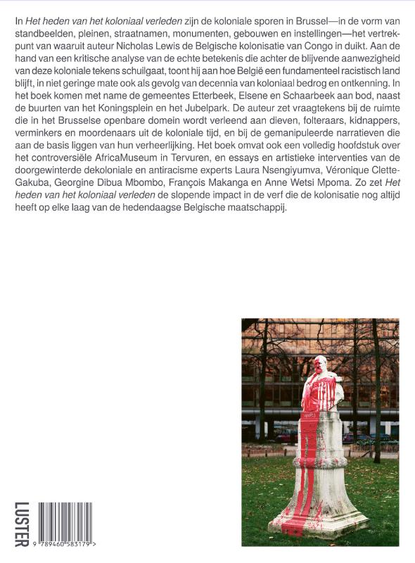 Achterkant van Het heden van het koloniaal verleden
