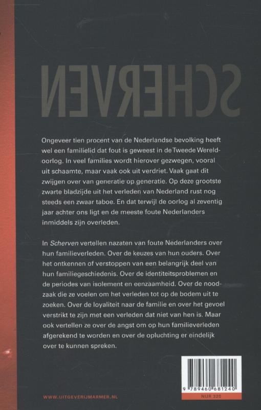 Achterkant van Scherven