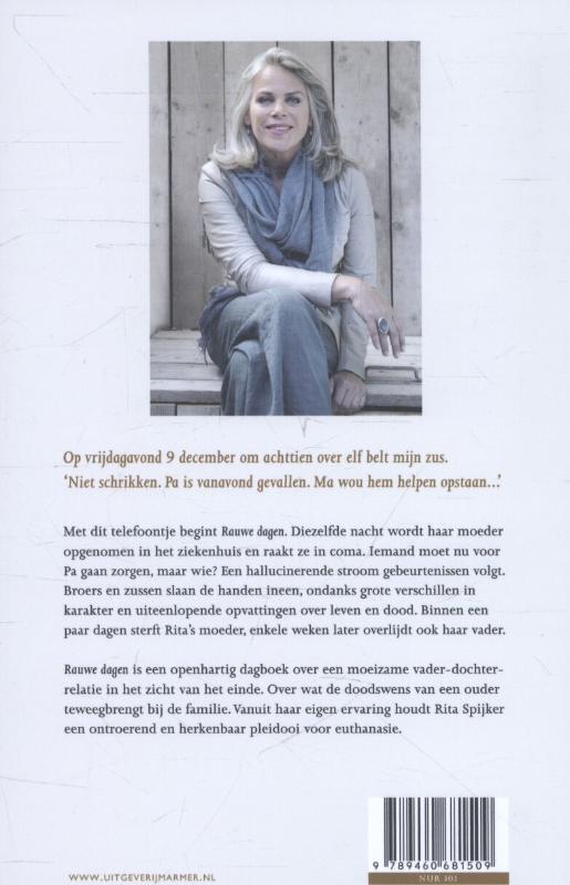 Achterkant van Rauwe dagen