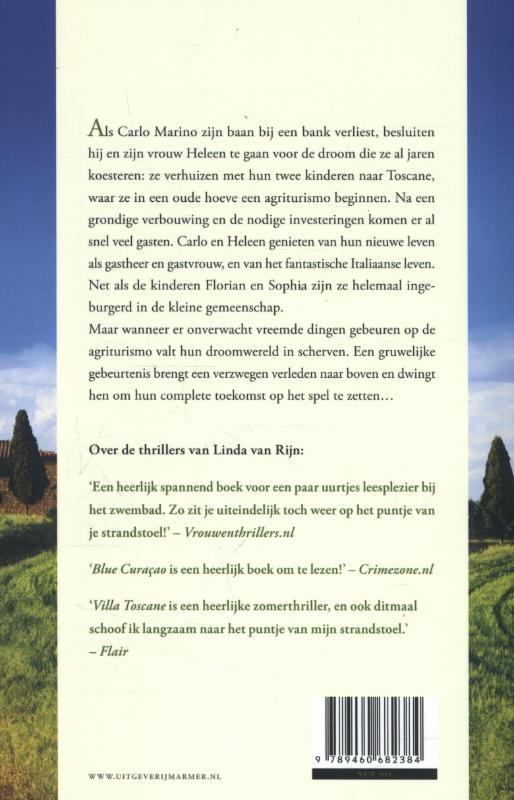 Achterkant van Villa Toscane