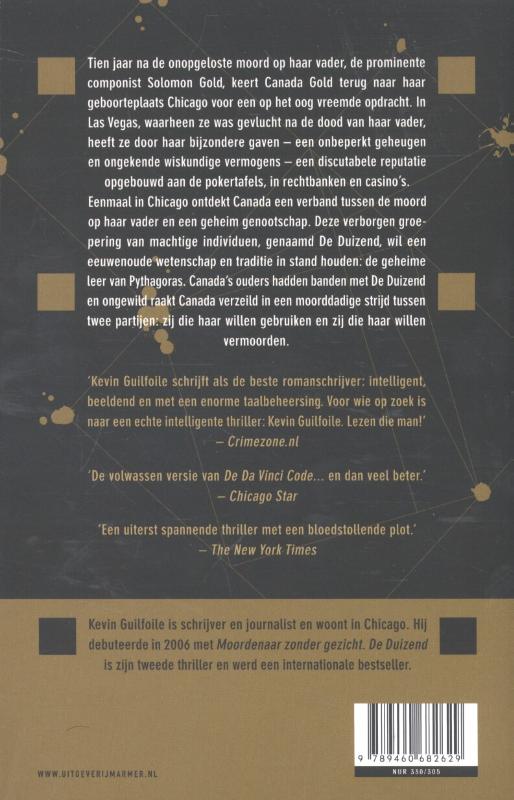 Achterkant van De duizend