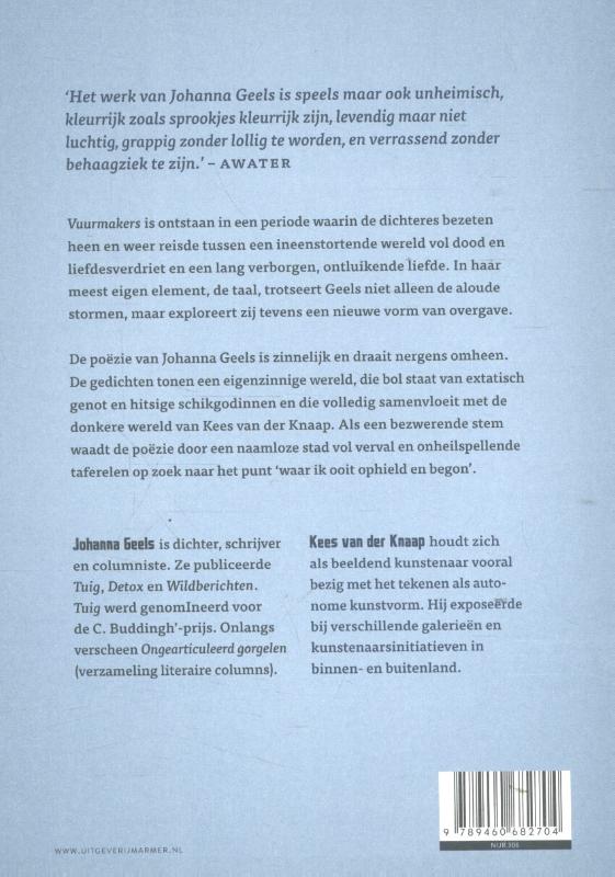 Achterkant van Vuurmakers