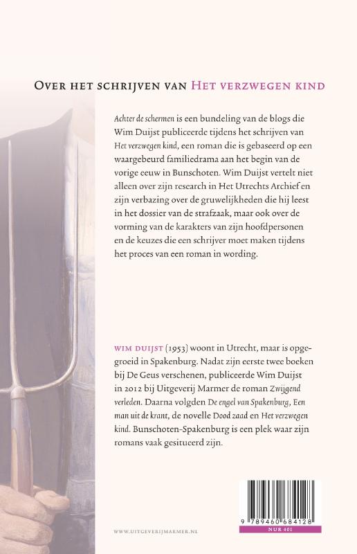 Achterkant van Achter de schermen