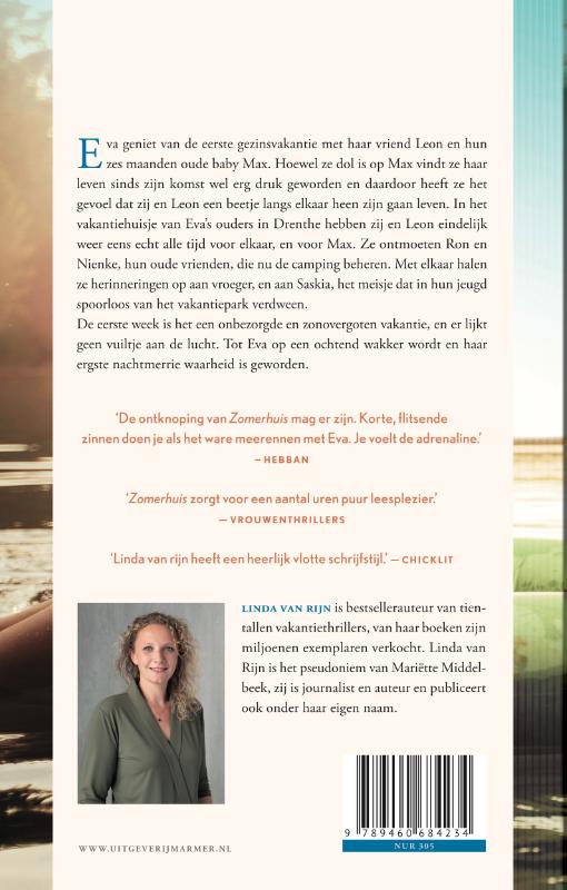 Achterkant van Zomerhuis