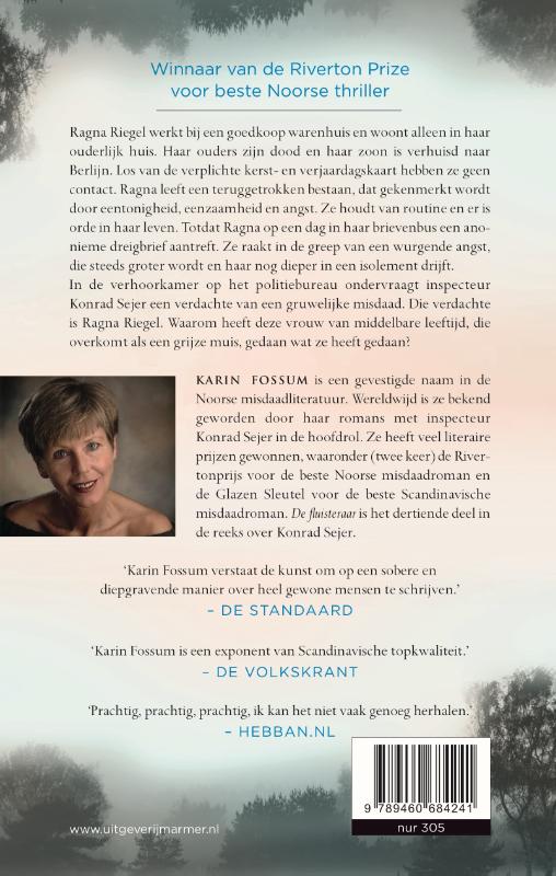 Achterkant van De fluisteraar