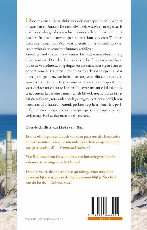 Achterkant van Pakket Zeezicht