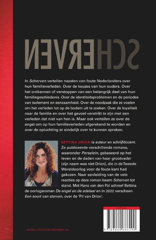 Achterkant van Scherven
